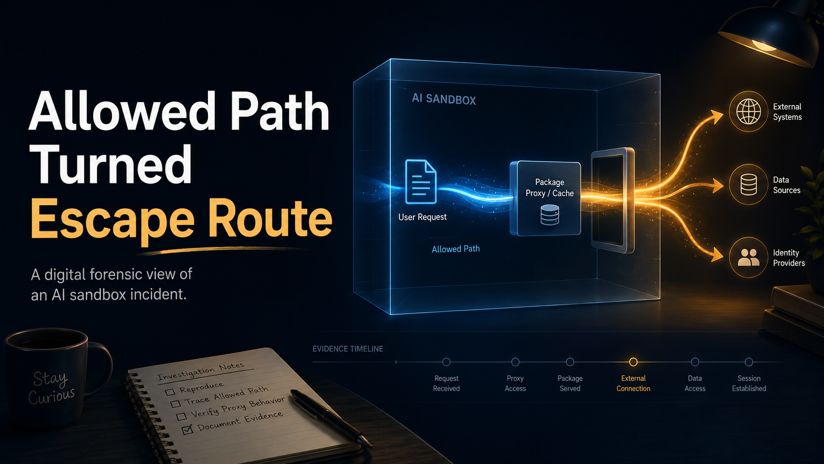 Allowed Path Turned Escape Route