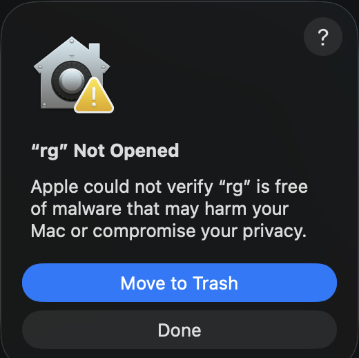 Initial rg Not Opened popup